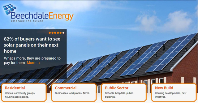 Solar PV panel supply company in Cambridge